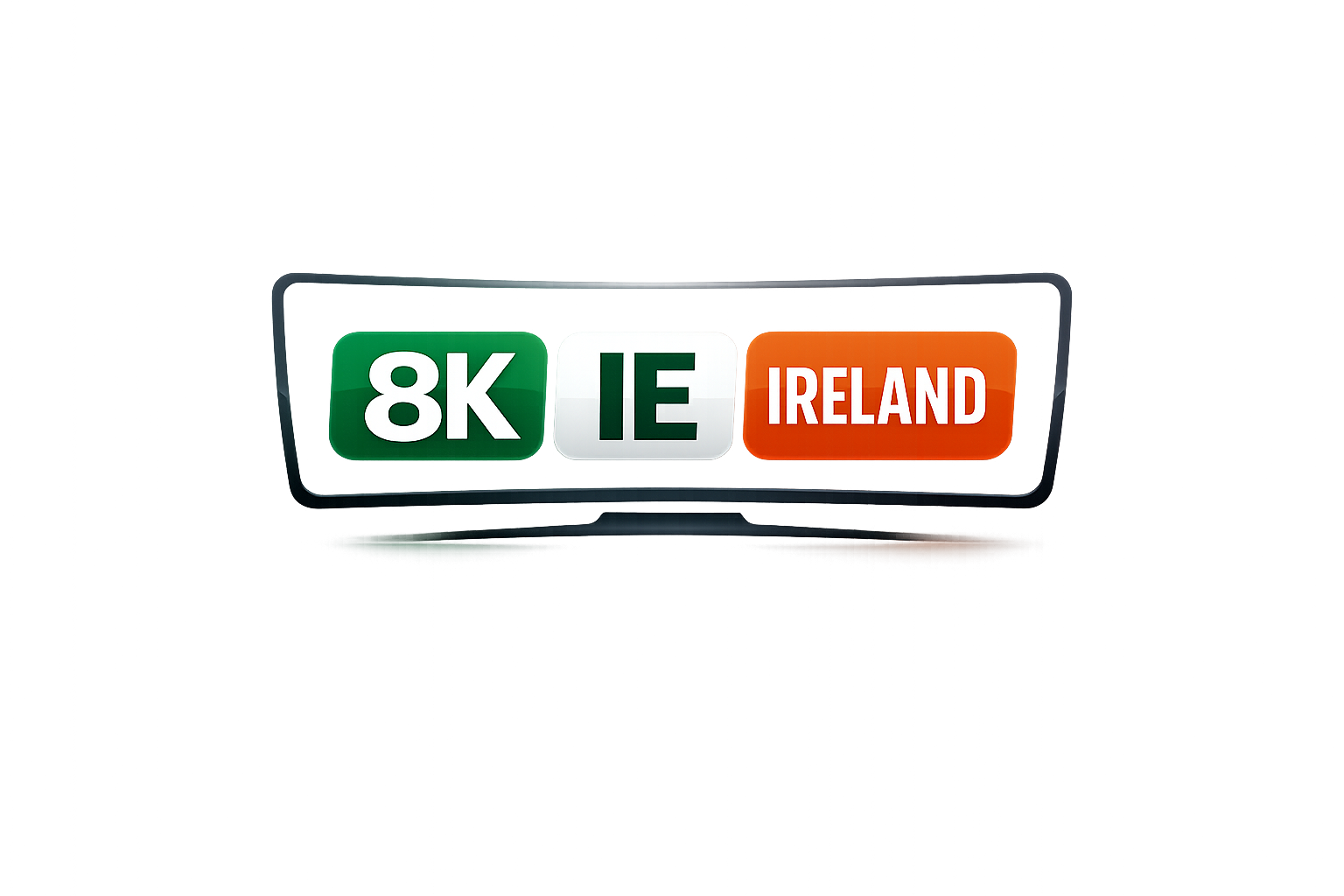 8K IE IRELAND - Professional IPTV Logo